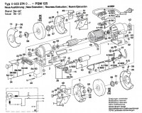 Bosch 0 603 274 042 PSM 125 Bench Grinder 240 V / GB Spare Parts PSM125